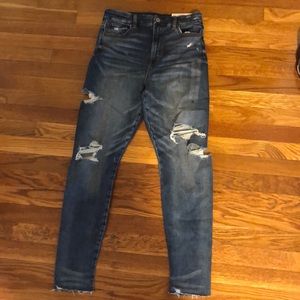 American eagle curvy high rise jeans